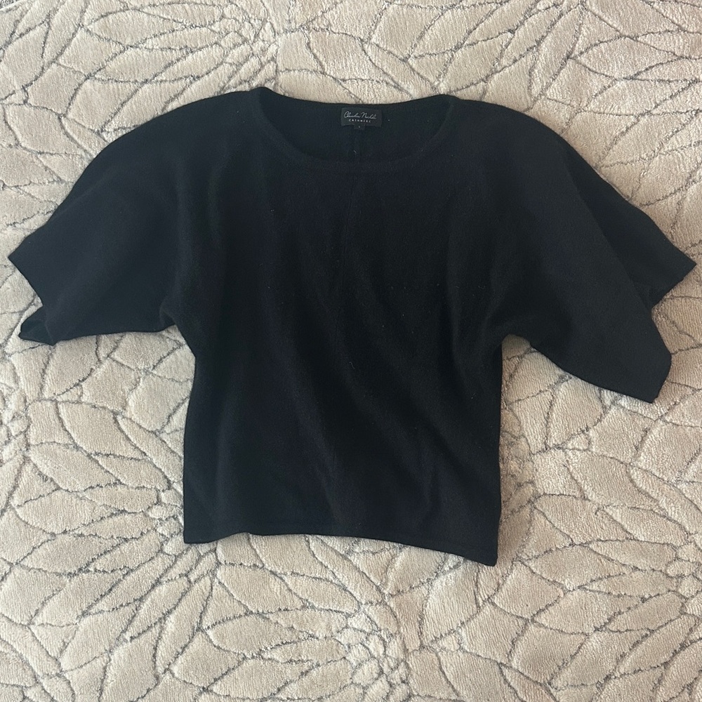 Black Cashmere Sweater